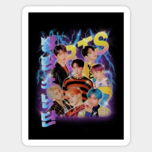 bangtan retro 2000s Magnet